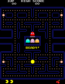 PacMan Start Screen