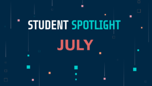 Student Spotlight Graphic July