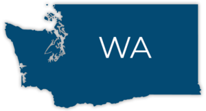 Washington state map