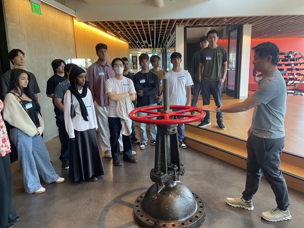 PAP students at Valve summer 2025