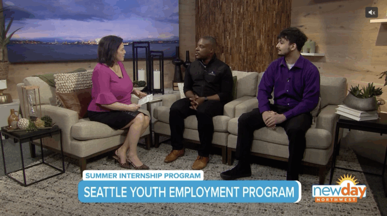 Damien Cruz on King5 New Day Northwest