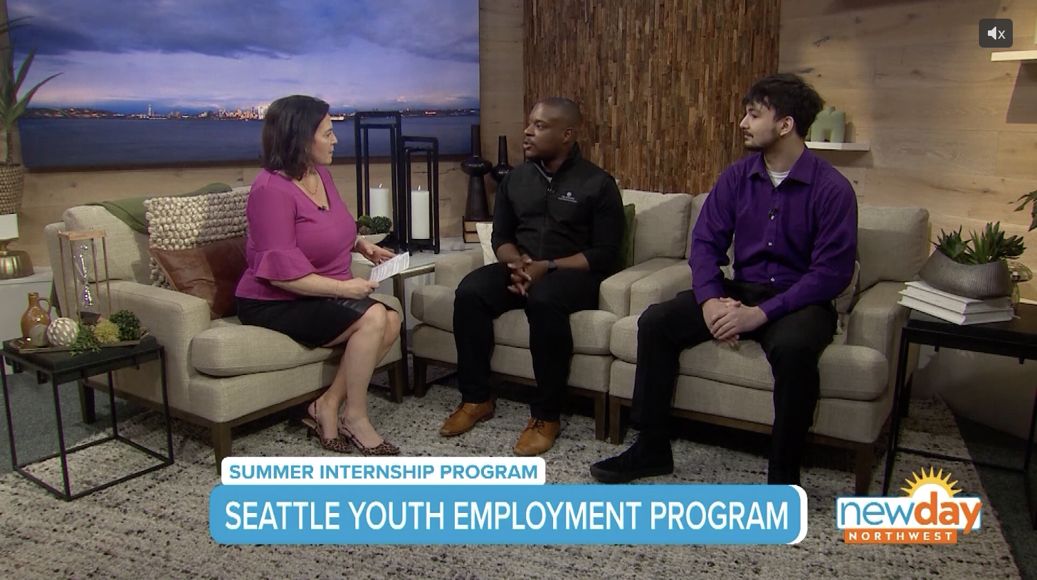 Damien Cruz on King5 New Day Northwest
