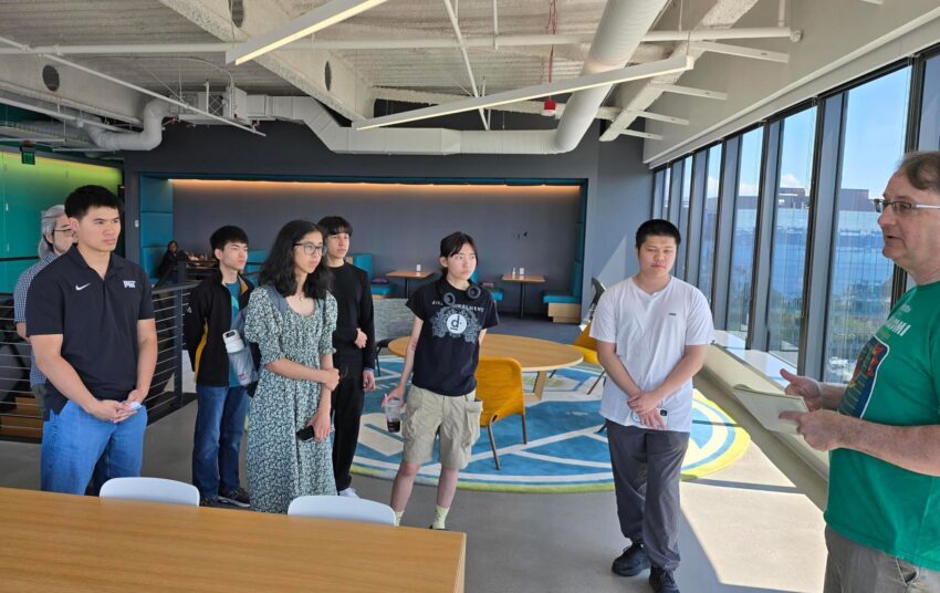 PAP students at Valve, summer 2025